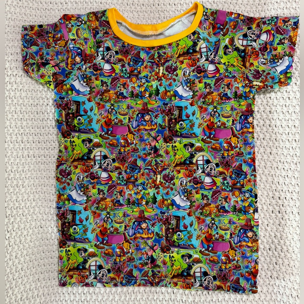 Disney Thanksgiving custom T-Shirt